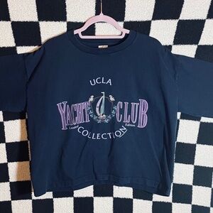Vintage UCLA University California Crop Single Stitch Yacht Club 90’s URBAN